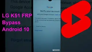 How to Bypass FRP on LG K51 in SECONDS! 