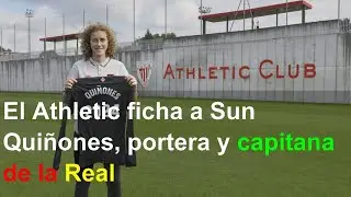 El Athletic ficha a Sun Quiñones, portera y capitana de la Real