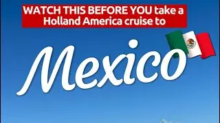 7 day Holland America cruise vlog