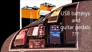 USB batterys and guitar pedals. Do it right, do it yourself !