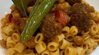 PATES TUNISIENNE [macarouna salsa]