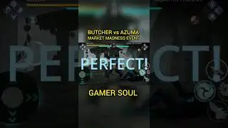 BUTCHER vs AZUMA| MARKET MADNESS EVENT| BOSS FIGHT | SHADOW FIGHT 3| SHORTS