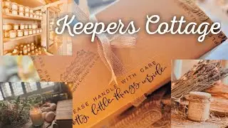 The Keepers Cottage UNBOXING! Supporting small business!