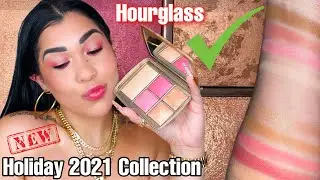 HOURGLASS HOLIDAY 2021 | AMBIENT LIGHTING EDIT FACE PALETTE UNIVERSE- UNLOCKED! new makeup releases
