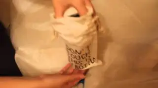 Бутылка для воды с мешком