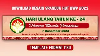 DOWNLOAD DESAIN SPANDUK HUT DWP 2023