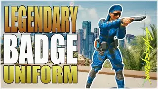 Full Set Of FREE LEGENDARY Police Badge Armour/Clothing Locations - Cyberpunk 2077