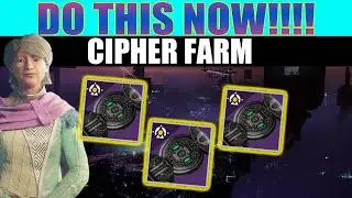 DESTINY 2 -  FESTIVAL OF THE LOST - DO THIS NOW!! / CIPHER FARM!!!