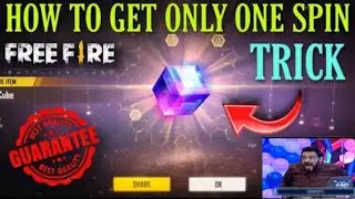 New diamond royale one spin  trick| |diamond royale me magic cube kaise nikale|free fire new event