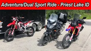 V-strom 650 Adventure Ride with CRF450l & CRF250l Rally