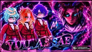 ♡Mikadono Sanshimai react to Yuu as Sae•| [PT-BR/ENG][🇧🇷/🇺🇸]□