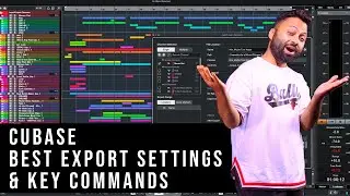CUBASE - BEST EXPORT IMPORT SETTINGS AND KEY COMMANDS (HINDI)