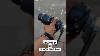 XIAOMI 14 X NIKON 18-55 mm #eyepiece #lensbong #adapters #nikon #lensahp #xiaomiphotography #macro
