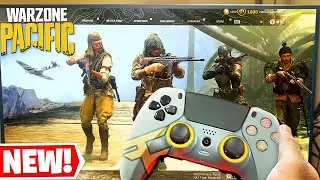 My NEW CONTROLLER for Warzone Pacific! 🎮 (HANDCAM)