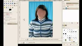 Инструмент Выделение по цвету в GIMP.avi