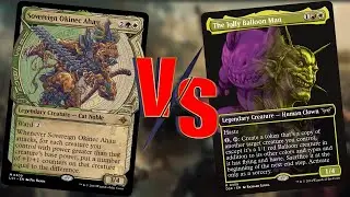 The Jolly Balloon Man Vs Sovereign Okinec Ahau 1v1 EDH/CMDR Gameplay
