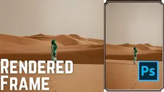 How to Add Rendered Frame on Images in Photoshop