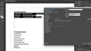 Tabs and Split Columns: Two Ways to Create 