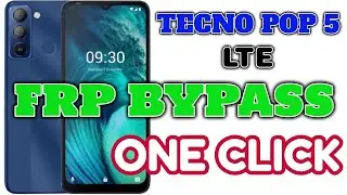 tecno pop 5 lte frp bypass one click simple method