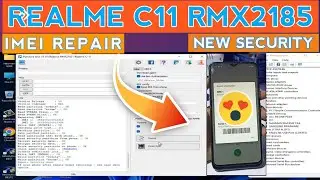 Realme C11 RMX2185 Imei Repair🔥 With New Security Fix Null Problem 