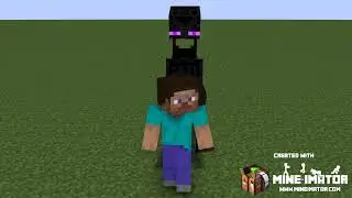Enderman eats Steve 2 (Vore animation).