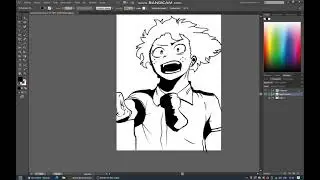 Dibuje tan bien que parece que lo saque de Google. Remasterizando un dibujo Anime