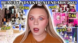 LETS TALK ABOUT THE 2023 BEAUTY ADVENT CALENDARS | WHATS WORTH BUYING? | makeupwithalixkate