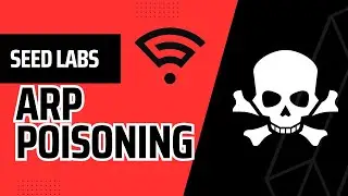 Network Security- ARP poisoning Attack SEED LAB in Arabic #cybersecurity #networking #hacker