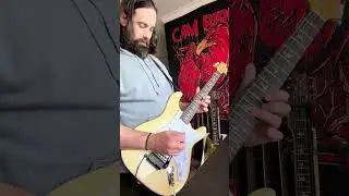 The Killing In The Name solo but with the FomoFX Digital Tremelo Bar 🎸🤘🎶 #guitar