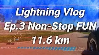 Dualtron Thunder | Lightning Vlog | Ep.3 Non-Stop FUN 11.6 km