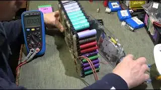 157 OP: Riparazione batteria litio bici elettrica 54,6v 18ah