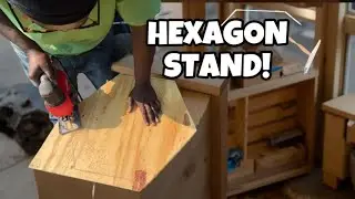 How to build : A Octagon Fish Tank Stand With My Bare Hands