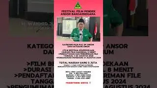 LOMBA FILM #ansor #banser #banjarnegara