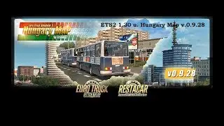 ETS2 1.30 mit Hungary Map viel Arbeit , wenig Geld