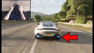 Forza Horizon 4 - Aston Martin Vantage 2018 (Logitech G29 steering wheel) gameplay
