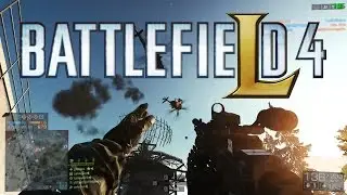Enter Chopper Stage Left - Battlefield 4 / League of Legends Funny Moments