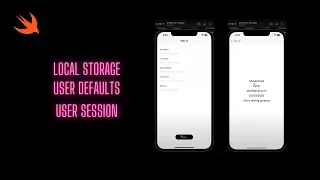 Data Storage in Swift | UserDefaults | Local Storage| iOS 15.0
