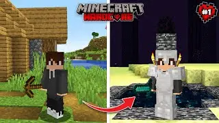 A PERFECT START IN MINECRAFT HARDCORE #1