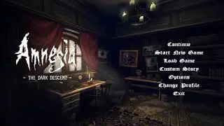 [4K Version] Amnesia: The Dark Descent - Mansion Room | Main Menu Background Showcase