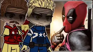 Avengers React to Deadpool || Gacha React