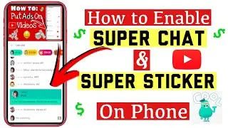 How To Enable Super Chat and Super Stickers On Youtube | Step By Step | Enable Super Chat