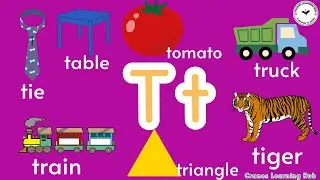 English Letter Tt - ABC Phonics Chant  #kids  #preschool #earlyliteracy #kidsyoutube #fyp #viral