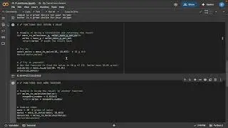 Functions Video 4d: Multiple Functions that Work Together