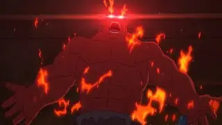 Red Hulk action scenes from the cartoons Compilation (2010-2018)