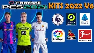 PES 2021 update kits season 2021/2022 V6 smoke patch 21.3.7 DLC 7