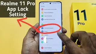 Realme 11 Pro Plus App Lock Setting | Hidden Features