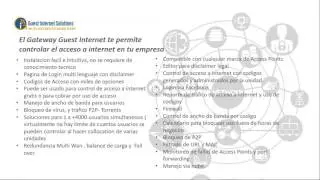 Sistemas de gestión de acceso a Internet Hotspot