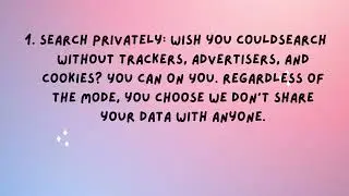 YOU BROWSER BENEFIT