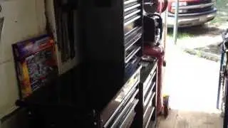 US General 4-Drawer Tool Cart