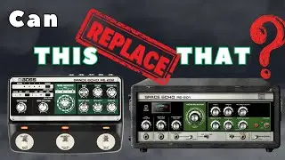 Boss RE-202 Unboxing and Review Roland RE-201 Space Echo Guitar Delay Pedal
